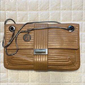 Lanvin Vintage Leather Lambskin Purse Brown